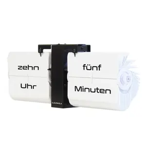 Flipping Out Text Deutsch / German - Flip Clock - Flip Flap - Battery Operated - Table - Wall - Text