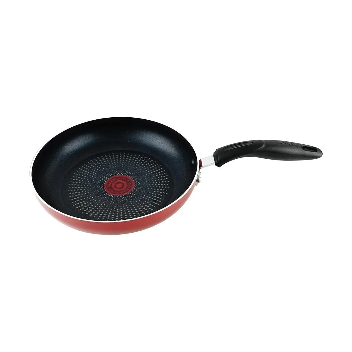 SUPOR 26cm Nonstick Frying Pan Wok, Red Dot Cast Iron Skillet for Omelets, Stir-Frying, Easy Clean, PFOA-Free