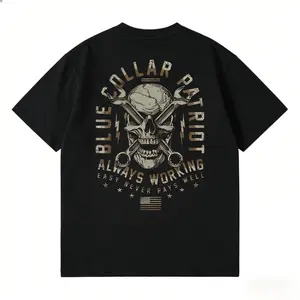 Blue Collar Patriot Always Working Shirt – Work Ethic Gift for Dad, Husband, Men T-Shirt, Sweatshirt, Hoodie