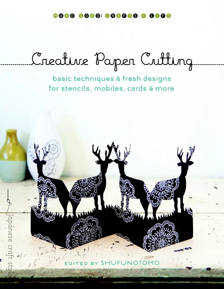 USED Book - Creative Paper Cutting: Basic Techniques & Fresh Designs for Stencils, Mobiles, Cards & More (Paperback) - english
