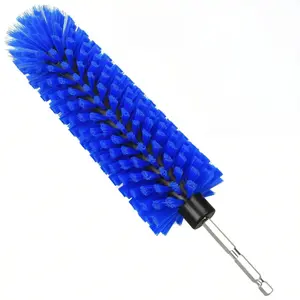 Car Wheel Cleaning Brush, 1pc Drill Brush Attachment for Cleaning, Highly Dense and Durable Car Cleaning Brush for Wheels, Rims, Engines, Exhaust, Bottle, Car Detailing Brushes