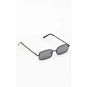 Pacsun Men's Black Metal Rectangle Sunglasses Pacsun Men's Black Metal Rectangle Sunglasses