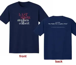 The Last Show with STEPHEN COLBERT 2026 T-Shirt, Talk Show Fan Shirt, Late Night Comedy Tee