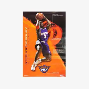 STEPHON MARBURY SUNS VINTAGE POSTER