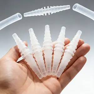 Soft Tube Connector, Elastic Hose Fitting, Plastic Variable Diameter Straight Pipe, Quick Connect Nozzle, Aquarium Fast Connection