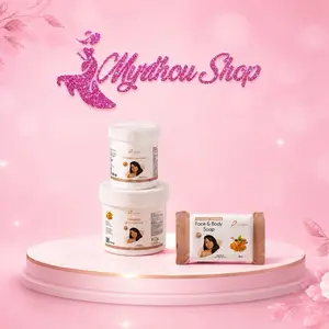Buy 1 SET get 1 FREE SOAP-3-in-1 Glow Set – Mini Set Byenblan Turmeric Face & Body Care for Smooth, Clear & Even Skin Tone