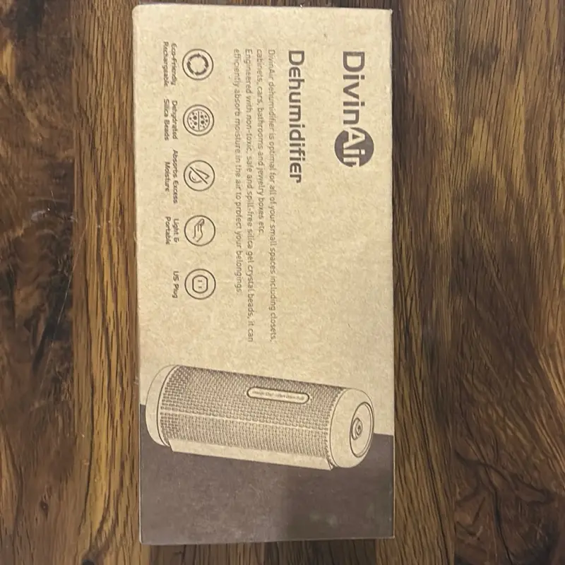 Portable Dehumidifier for Home, Bedroom, Small Spaces - Quiet, Energy-Efficient Moisture Remover