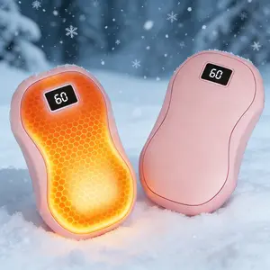 echargeable Hand Warmer 1Pack, Portable Pocket size, Holiday Gifts for Christmas, Outdoor,