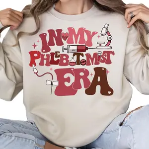 In My Phlebotomist Sweatshirt, Phlebotomy Tech Hoodie, Cute Phlebotomist Shirt, Nurse Appreciation Gift, Nurse Gift