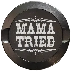 Mama Tried-My Tyn Co. Custom Aluminum ZYN Tyns for ZYN Pouches Waterproof and Airtight, 2 Compartments!