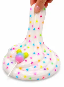 Micky Glow Pop Slime – Thick Glossy Slime with UV Light & Charm
