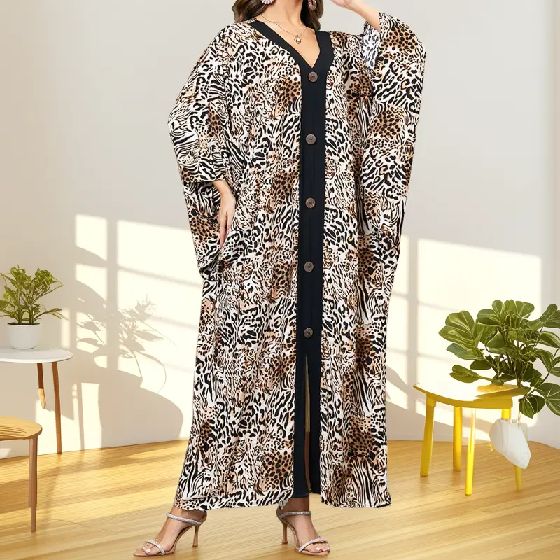 Brown Leopard Zebra Print