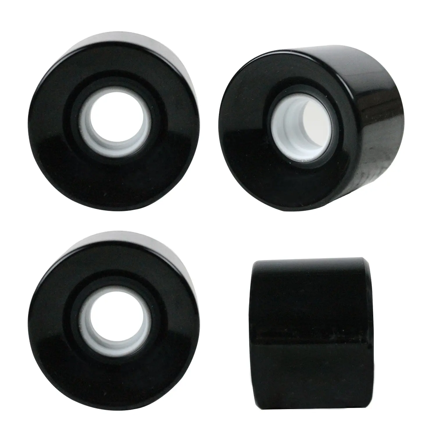 Blank Wheels 59mm 82A Hi-Rebound Soft Cruiser Black Blank Wheels 59mm 82A Hi-Rebound Soft Cruiser Black