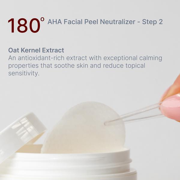 Nu Skin 180° AHA Facial Peel & Neutralizer - Accelerate Skin Cell Turnover & Reduce Wrinkles for Radiant, Youthful Skin - Mild Discoloration