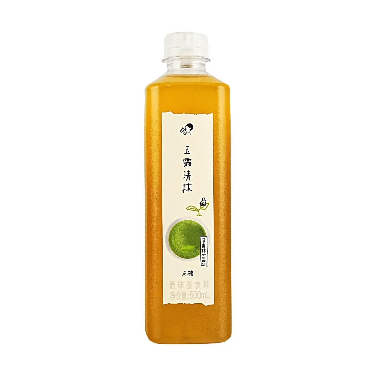 HEYTEA Jade Dew Matcha Green Tea Drink - 500ml Zero Sugar, Zero Calorie, Zero Fat - Pure & Refreshing