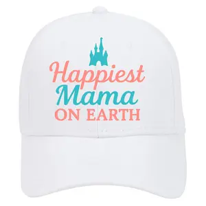 Happiest Mama on Earth Hat Viral Trendy Theme Park Hat Unisex