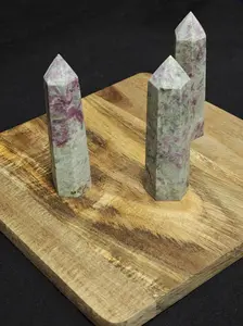 Ruby Fuchsite Tower – Ruby in Fuchsite Crystal for Heart Healing, Clarity & Personal Growth