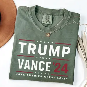 Comfort Colors Trump 2024 Shirt, Trump Vance 24 Shirt, Republican Shirt