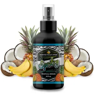 Spritzy - Tropical Breeze - Spritz and Go Scented Bathroom & Toilet Spray Fragrance