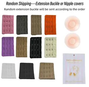 Please do not place a separate order - Nipple covers or Extension Buckle