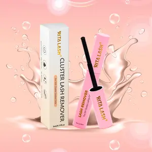 RITALASH 5ml Lash Clusters Glue Eyelash Remover For Individual Gentle Eye Cleanser For Removal Of False Eyelashes, Wispy Eyelashes, DIY Eyelash Extension, Lash Bond And Seal