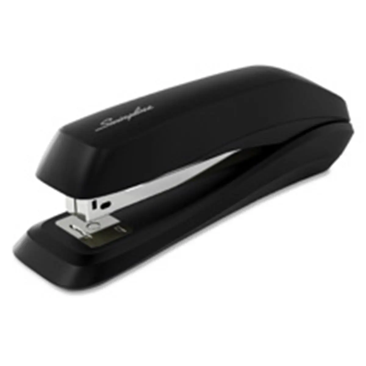 Swingline SWI54501 Economy Standard Desk Stapler - Hand Use, 210-Sheet Capacity, Rubber Base, Black Office Stapler for Computers & Office Equipment