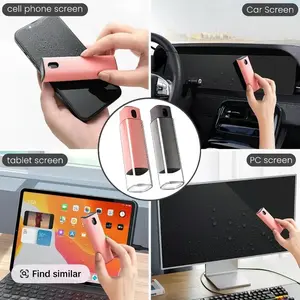 3 in 1 Car Screen Cleaning Spray, Car Screen Cleaning Tool, Portable Car Screen Cleaning Spray, Car Interior Cleaning Tool
