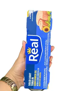 Real Tuna Tripack - Solid Light Tuna in Sunflower Oil - 3 cans x 140g