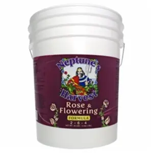 Neptune s Harvest Rose & Flowering Formula 5 Gallon Rose & Flowering Formula Fertilizer