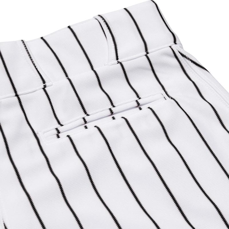 Traditional Fit Triple Crown Classic Baseball Pants With Knit-in Pinstripes And Reinforced Sliding Areas