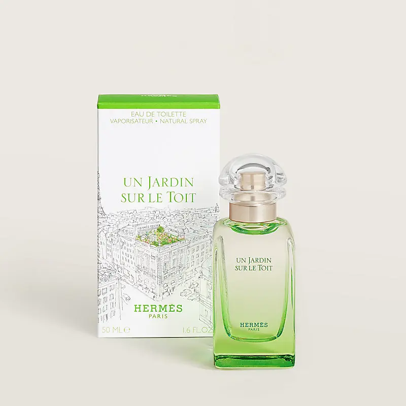 HERMES UN JARDIN SUR LE TOIT EDT SP 1.6oz Floral Scented Perfume Floral Eau Perfume