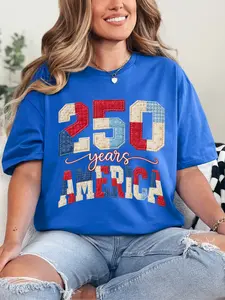 Happy 250th Birthday ~ Unisex Short Sleeve T-Shirt Gildan Softstyle Printed in the USA