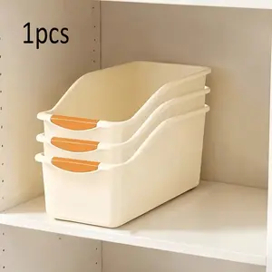 Kitchen Storage Box with Wheels, Food Storage Box, Snack and Spice Basket, Drawer Organizer for Kitchen Supplies, Practical Multi-Functional Design