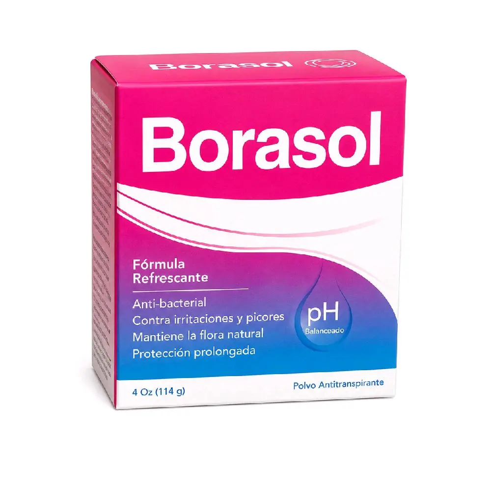 Borasol Antibacterial Powder 4 oz (114 g)