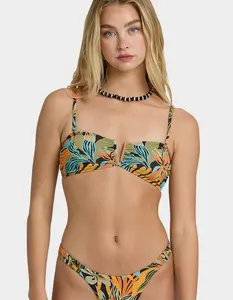 BILLABONG  Womens Des Tropiques Bandeau Bikini Top