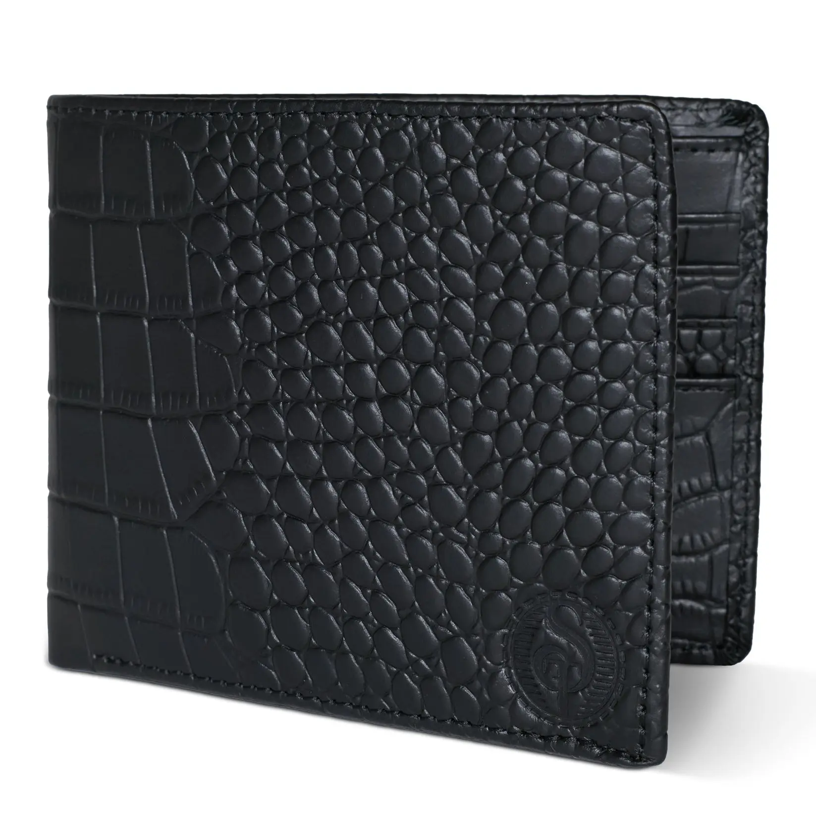 Alligator Bifold Wallet Embossed