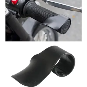 Motorcycle Throttle Assist, Cruise Control Grip, Black, ABS Plastic, 7/8 Handle Bar
