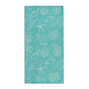 Sea Turkish Cotton Peshtemal Beach Towel