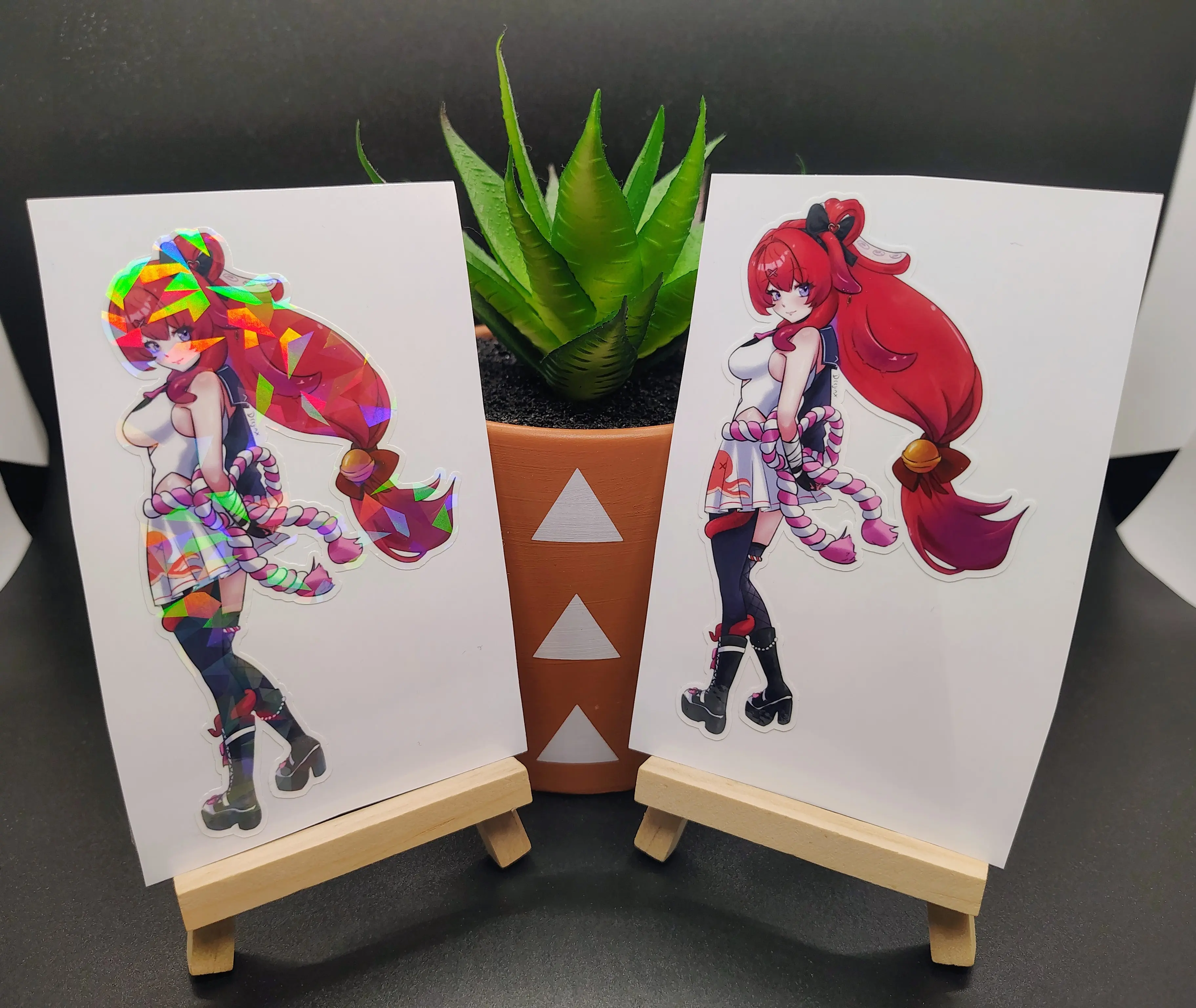 [VTuber] BerryCrepe Sticker! Water-Resistant Vinyl Fan Art Sticker!