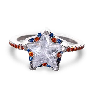 White Star America Ring
