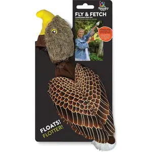 Spunky Pup Fly & Fetch Plush Dog Toy