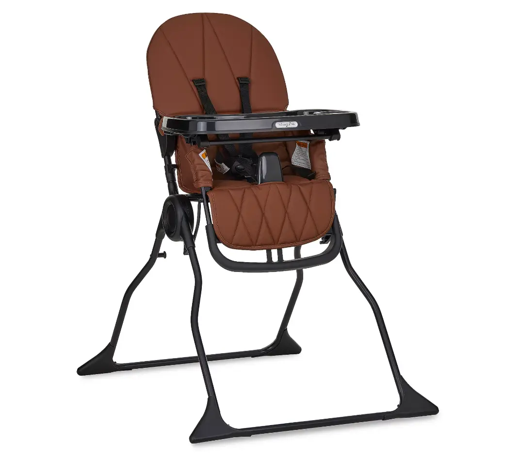 Simple Folding Chair with Removable Snack Tray, Table Leg System