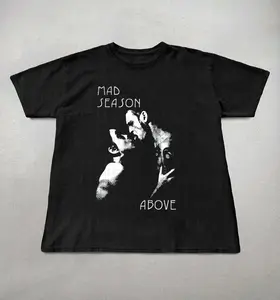 Mad Season Shirt, Above Album tee, Mad season Band Tee, 90s Band tees, Unisex Cotton Shirts, Grunge Band Tee, Band Shirts, Grunge shirts