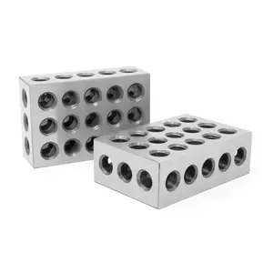 WEN 10423 3 x 2 x 1-Inch Steel-Hardened Precision 123 Blocks, Two Pack