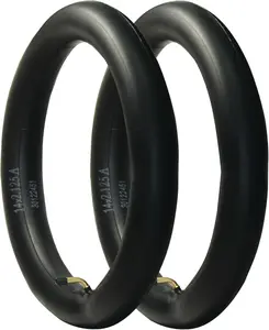 2 Pack 12x2.125(12 1/2x2 1/4)/14x2.125  Tube with Bent Valve for Electric    Electric Scooter