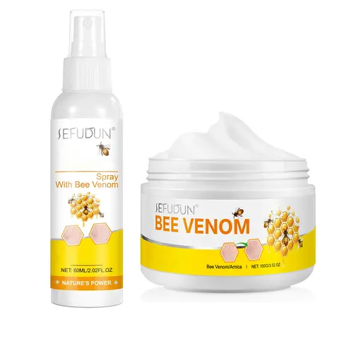 SEFUDUN Spray & Cream Removal Combination Set - 60ml Face Mist Spray, 100g Cream with Arnica Chamissonis Flower Extract, Hydrating Daily Moisturizer for Separate Morning & Evening Skincare Use