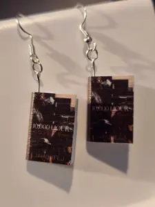 Single Dangle (1)- Custom Book Earrings
