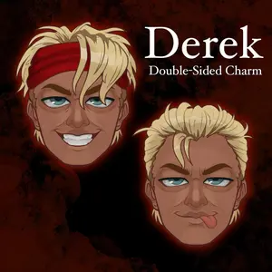 Derek - Double Sided  Acrylic keychain, And Perfect For Bags, Keys, Or Gifts. Great For Daily Use