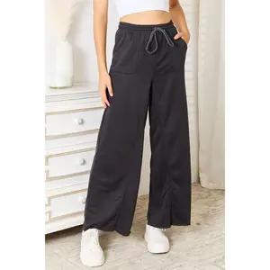 Basic Bae Wide Leg Pocketed Pants
