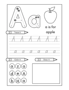 26 Sheets Alphabet Book Companion Activities Trace the Alphabet Worksheet for Children's Alphabet Book Extension Worksheets Preschool Task